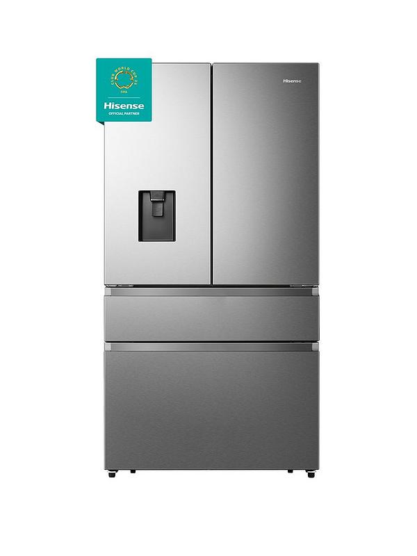 Hisense RF749N4SWSE Pureflat 90cm French Door, American Fridge Freezer - Stainless Steel